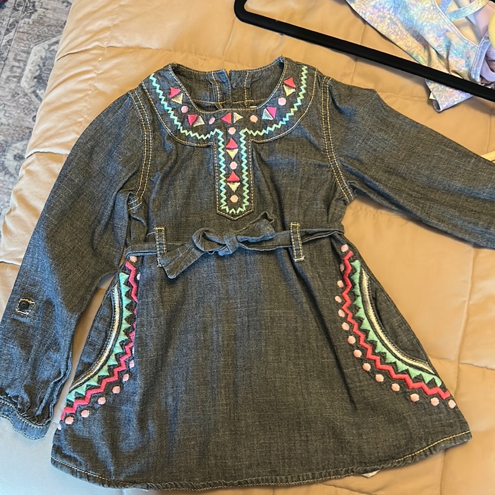 Gymboree size 5 denim tunic